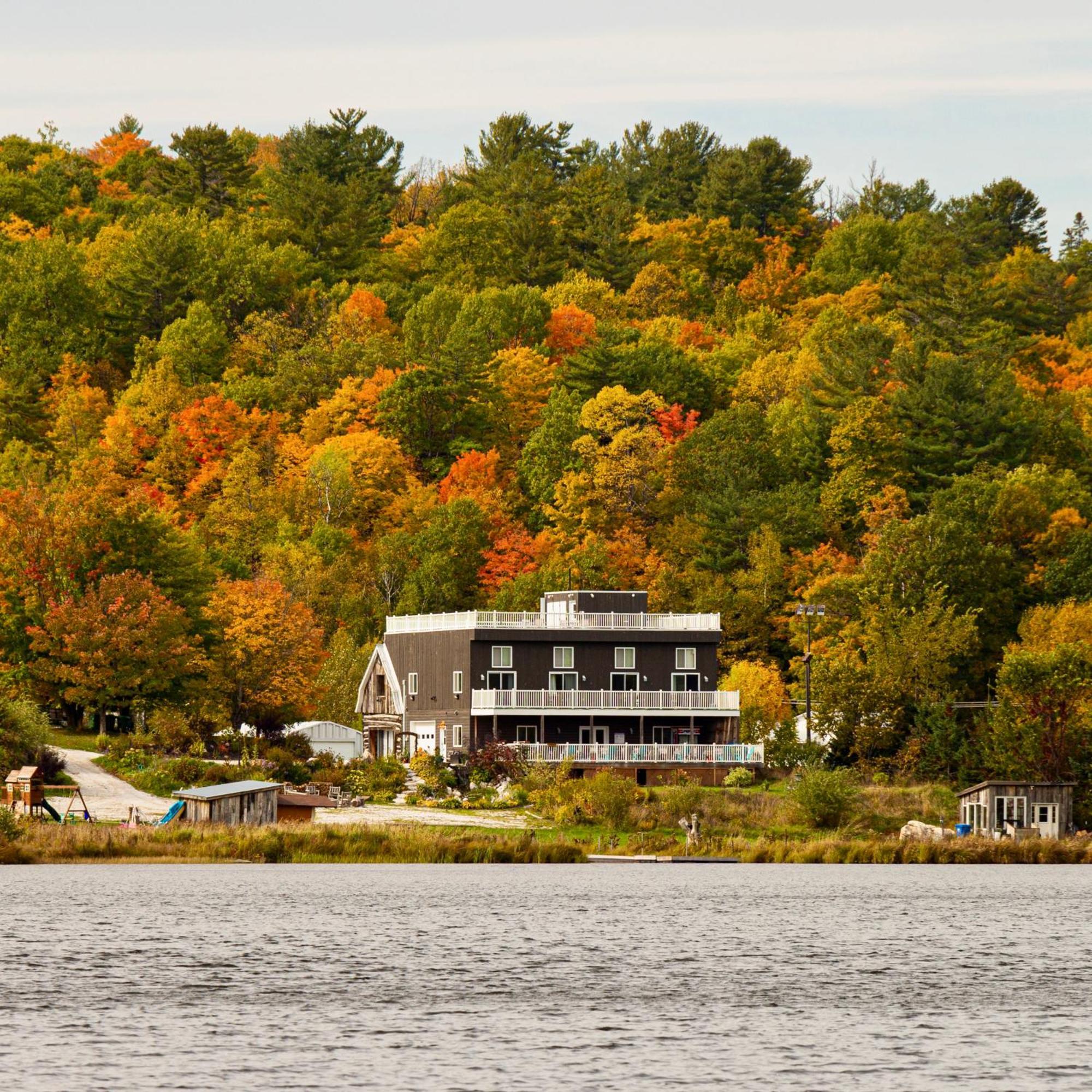 Resort Lac Ste-Marie Lac Sainte-Marie Exteriér fotografie